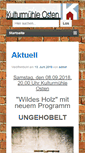 Mobile Screenshot of kulturmuehle-osten.de